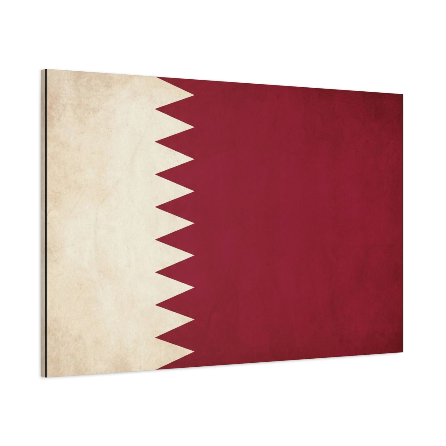 Bahrain Flag Canvas Wall Art - Vintage Red And White National Banner Print - Patriotic Minimalist Decor - Living Room Wall Decor, Office Art - Bedroom Home Decoration - Bedroom Home Decoration