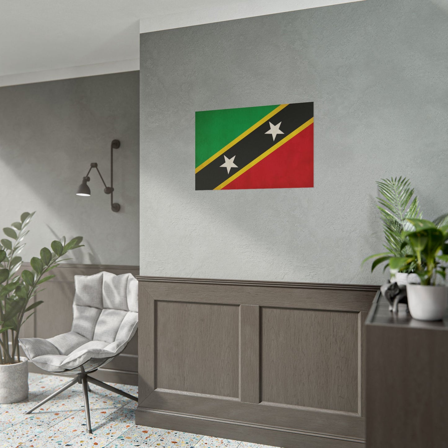 Saint Kitts And Nevis — Poster