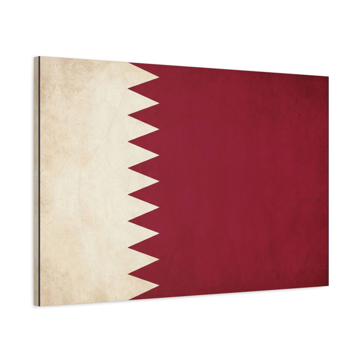 Bahrain Flag Canvas Wall Art - Vintage Red And White National Banner Print - Patriotic Minimalist Decor - Living Room Wall Decor, Office Art - Bedroom Home Decoration - Bedroom Home Decoration