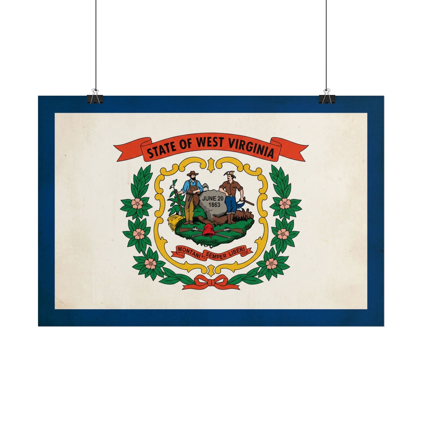 West Virginia — Poster