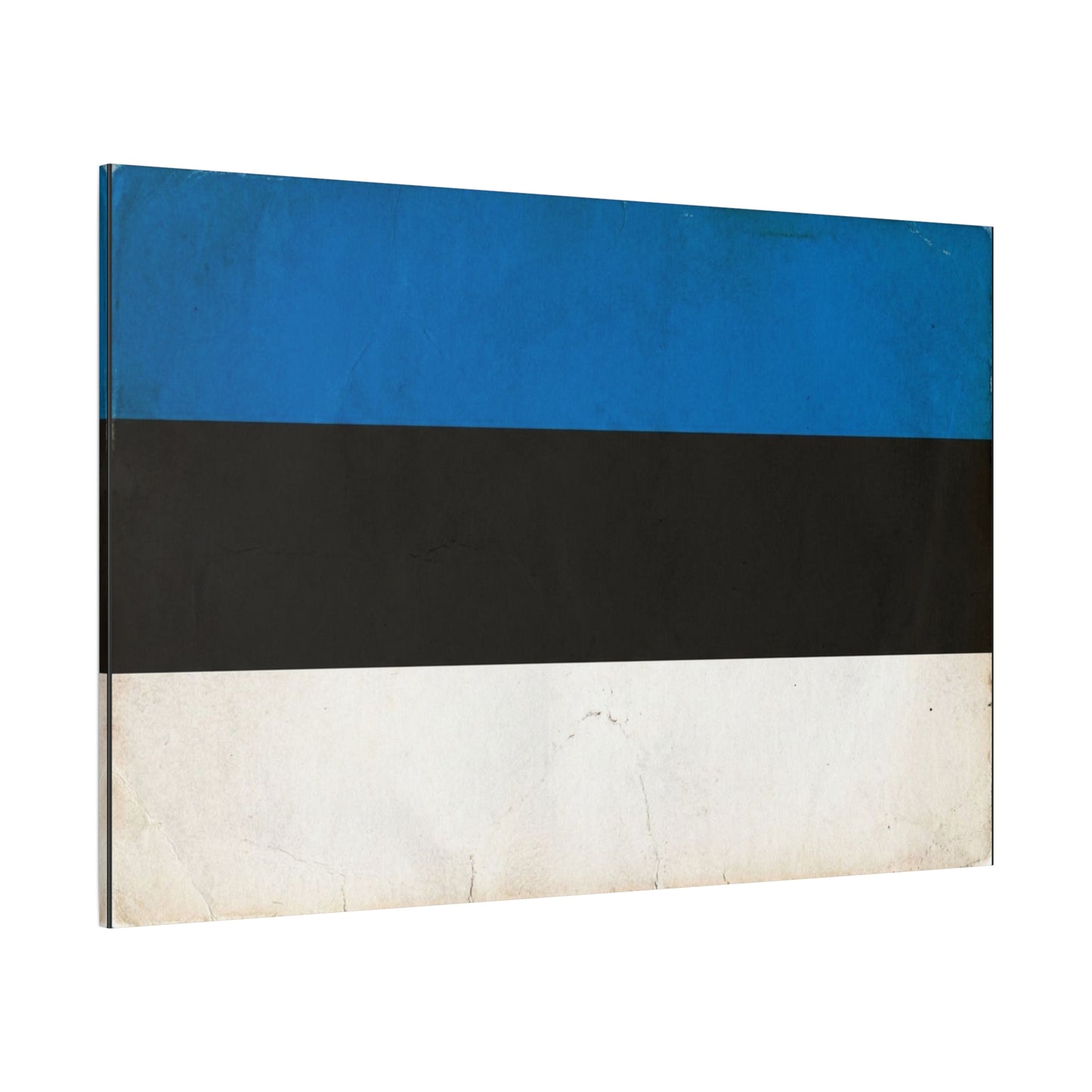 Blue Black White Abstract Canvas Wall Art - Minimalist Color Block Canvas Print - Contemporary Modern Decor - Living Room Home Decoration - Bedroom Home Decoration - Living Room Wall Decor