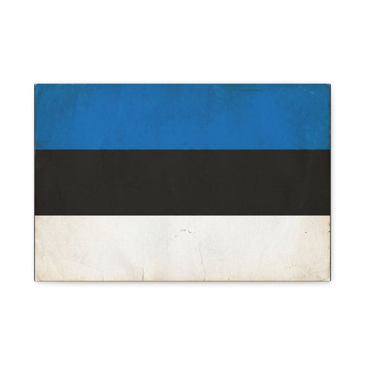 Blue Black White Abstract Canvas Wall Art - Minimalist Color Block Canvas Print - Contemporary Modern Decor - Living Room Home Decoration - Bedroom Home Decoration - Living Room Wall Decor