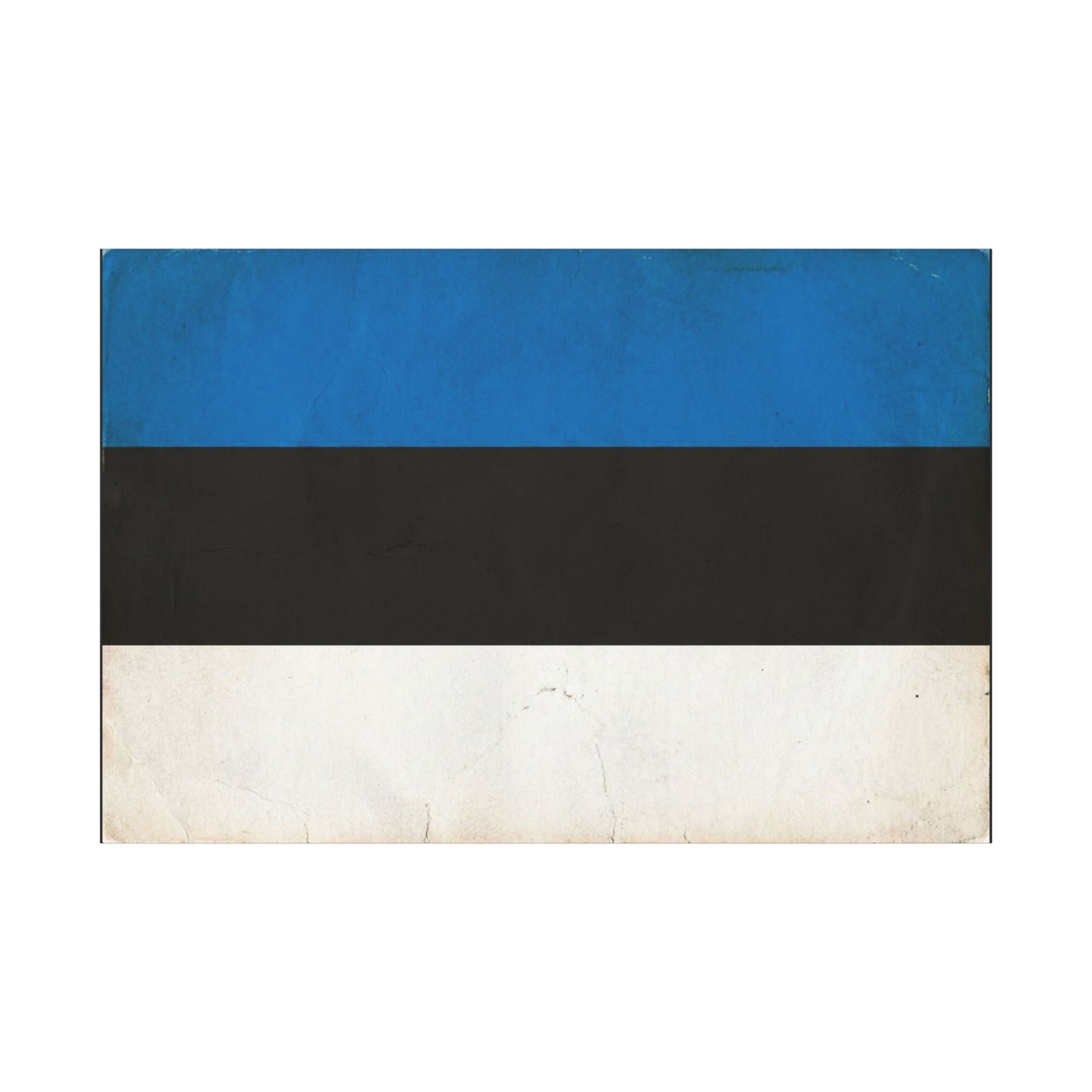 Blue Black White Abstract Canvas Wall Art - Minimalist Color Block Canvas Print - Contemporary Modern Decor - Living Room Home Decoration - Bedroom Home Decoration - Living Room Wall Decor