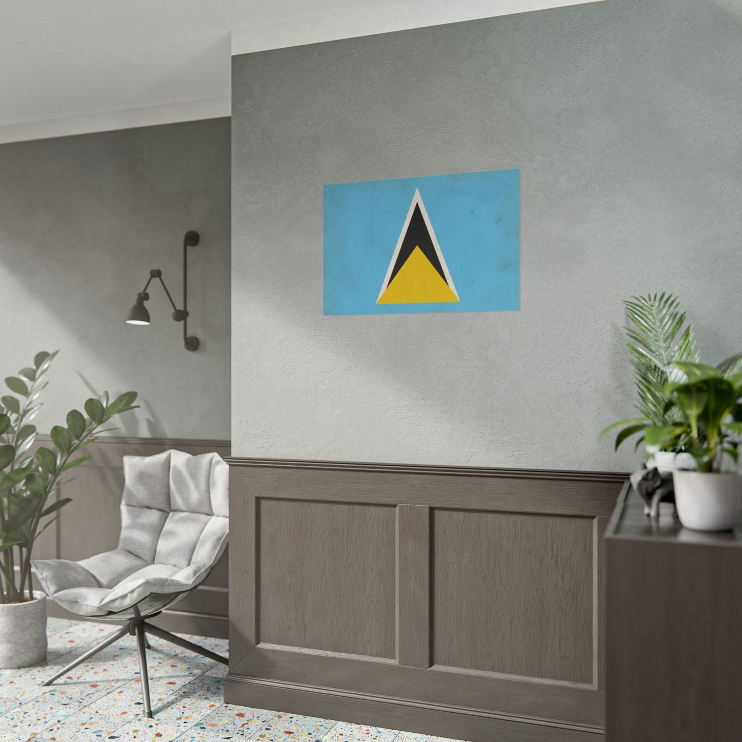 Saint Lucia — Poster