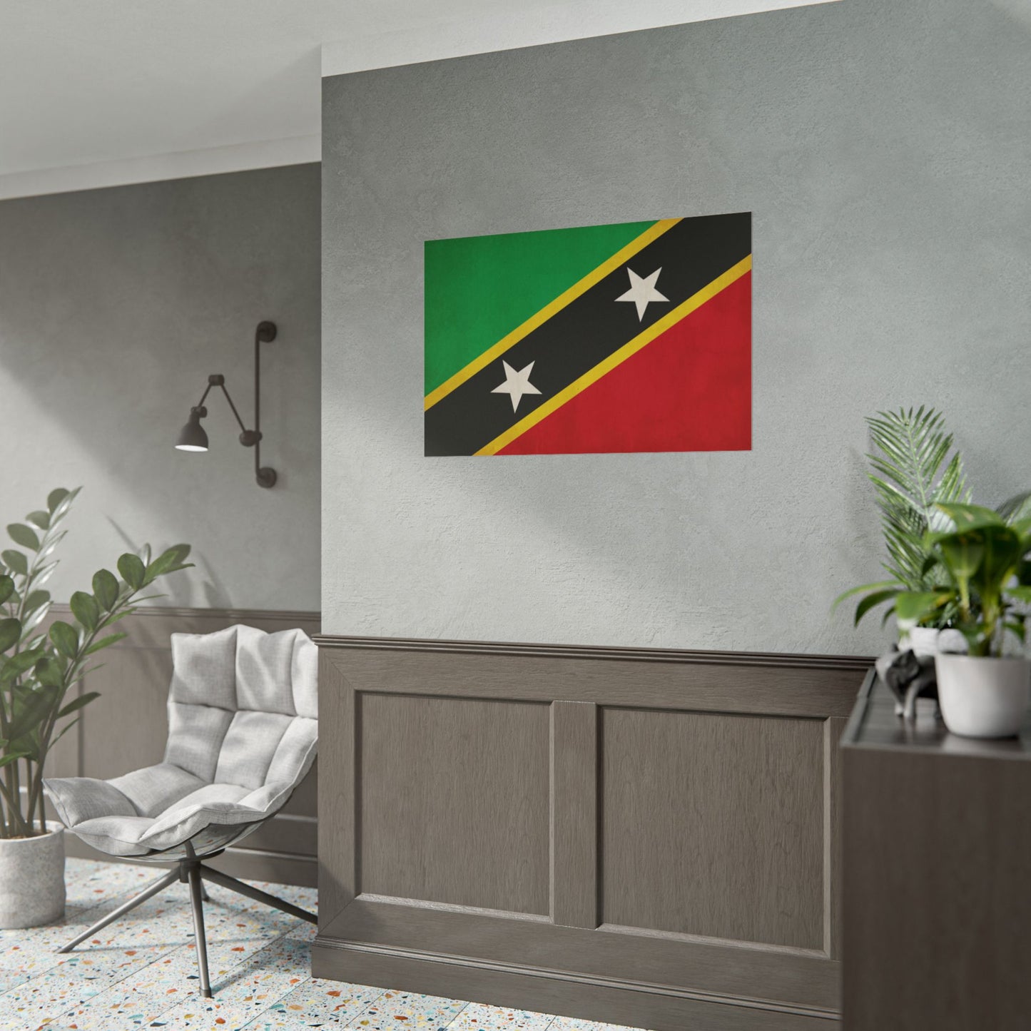 Saint Kitts And Nevis — Poster