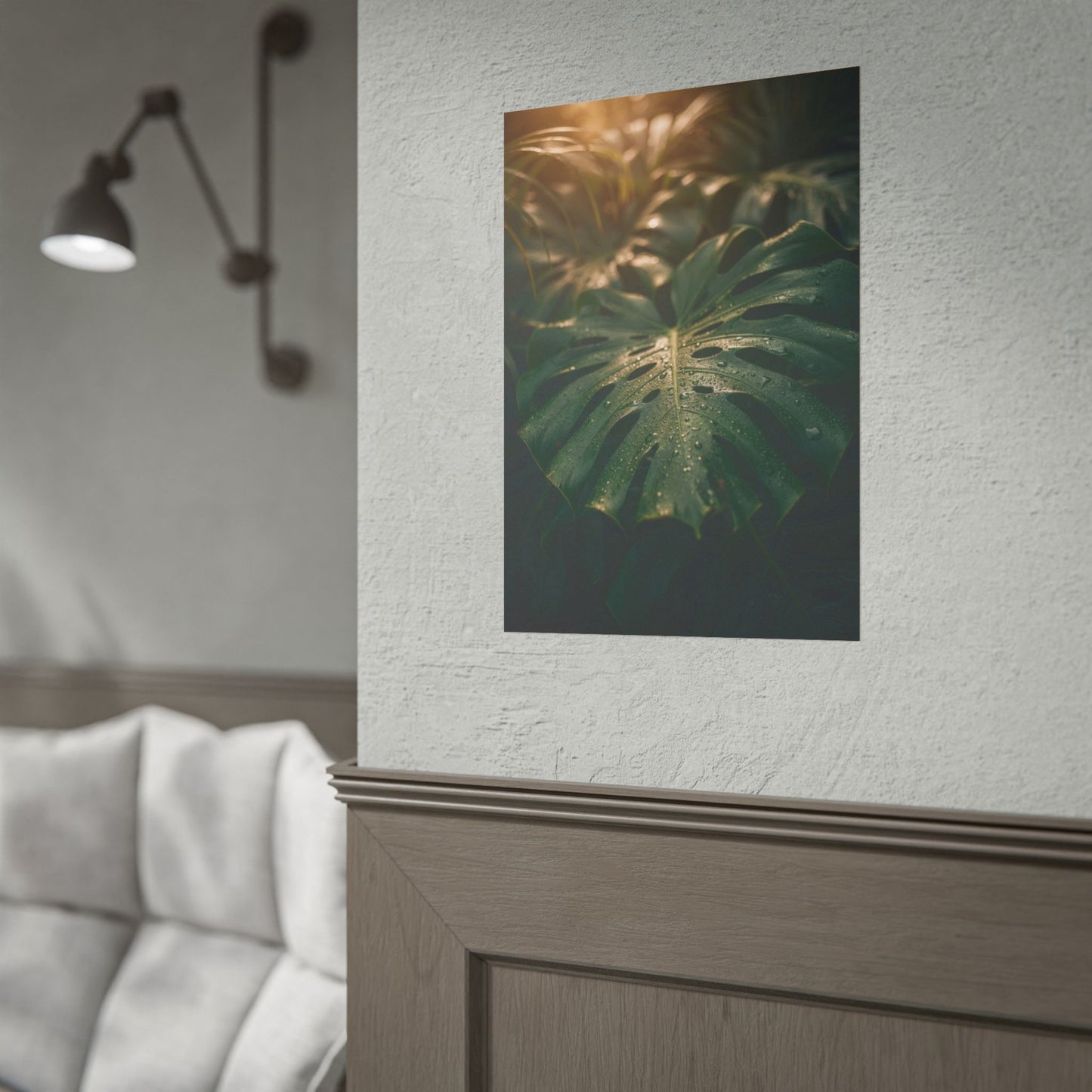 Flux Pro 2.0 Ultra Realistic Fine Art Photograph Of Dew D472403d — Poster