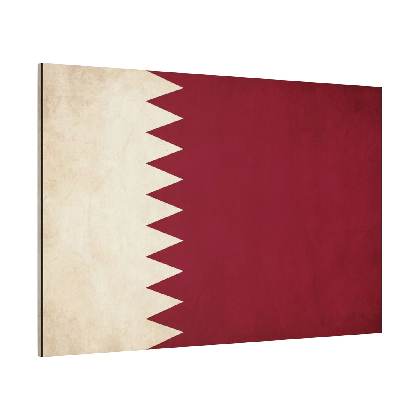 Bahrain Flag Canvas Wall Art - Vintage Red And White National Banner Print - Patriotic Minimalist Decor - Living Room Wall Decor, Office Art - Bedroom Home Decoration - Bedroom Home Decoration