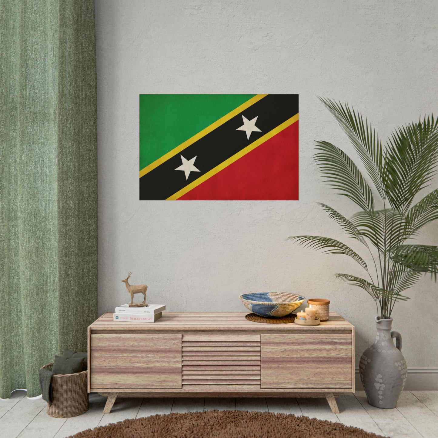 Saint Kitts And Nevis — Poster