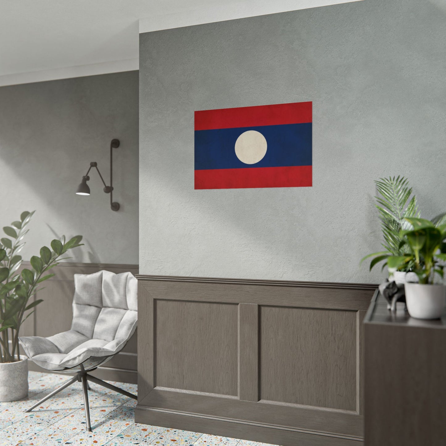 Laos — Poster